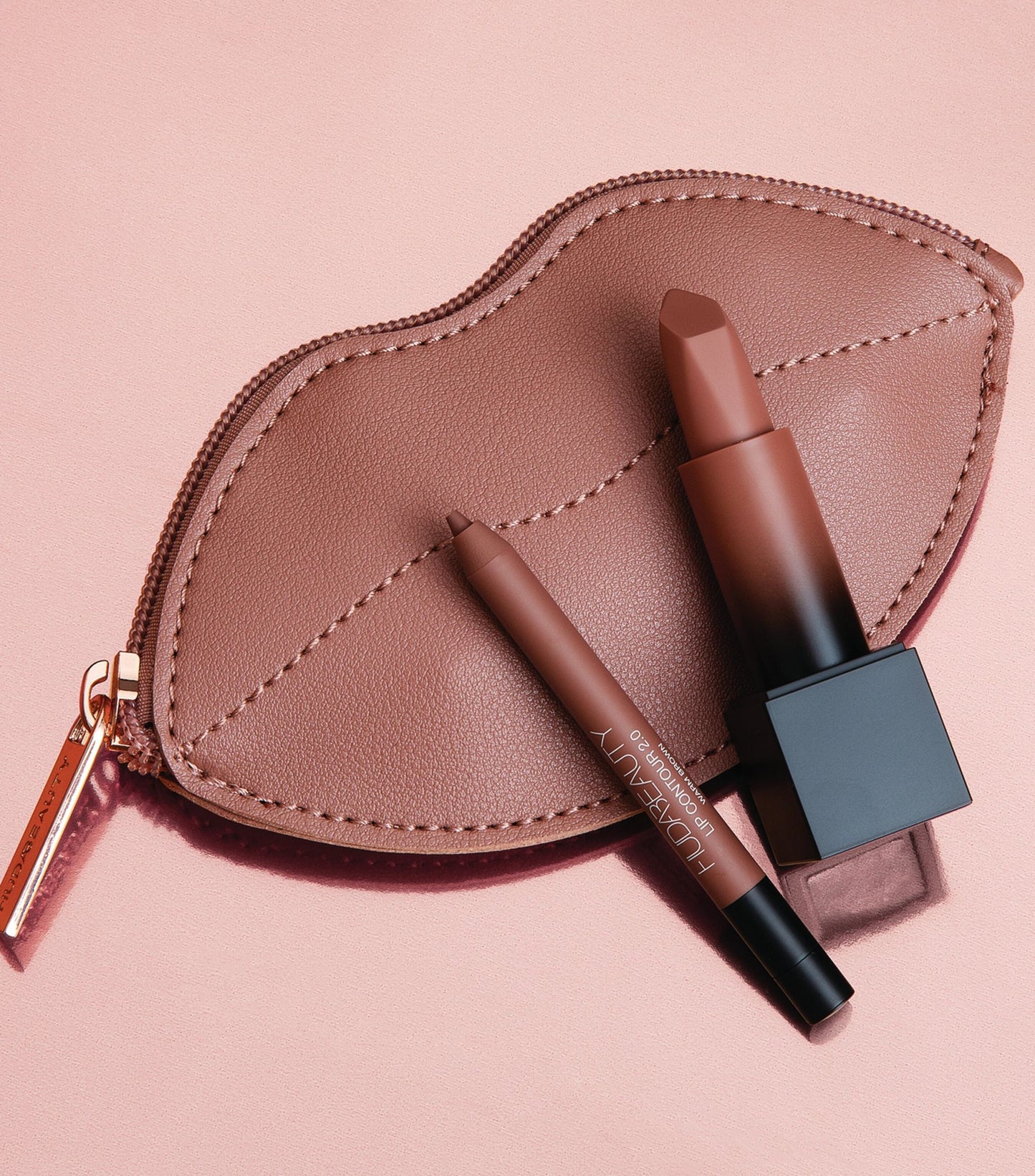 Huda Beauty - Mini Contour and Glow Lip Duo