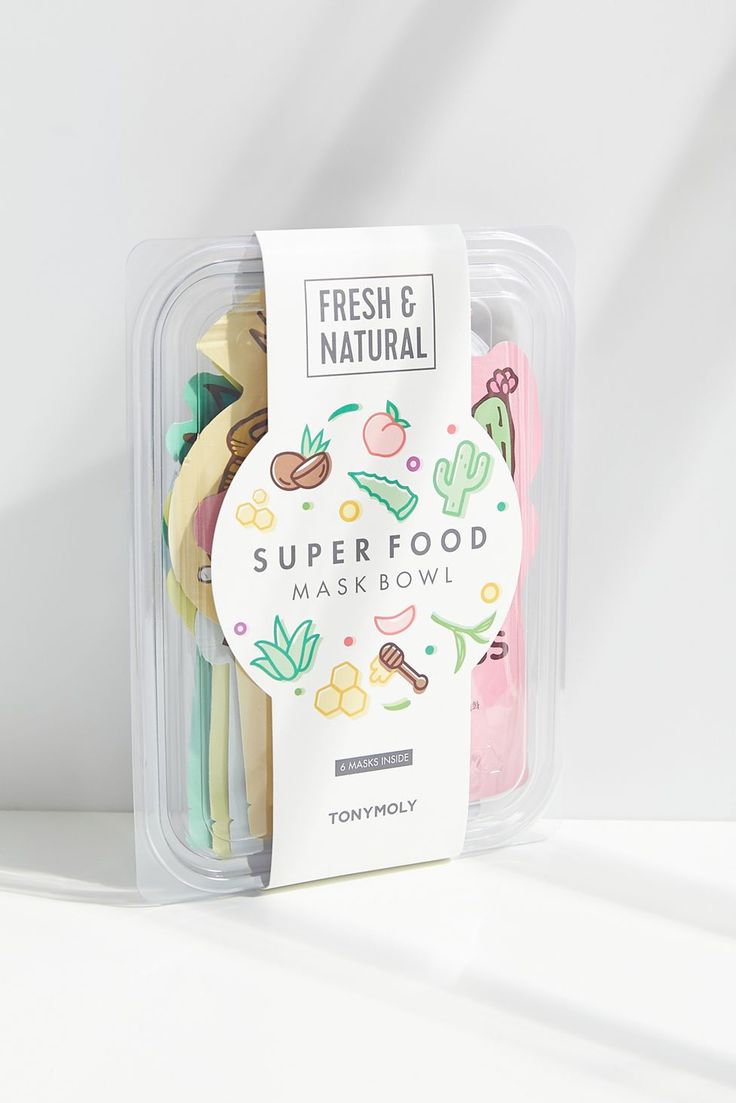 TonyMoly - SuperFood Mask Bowl Sheet Mask Set