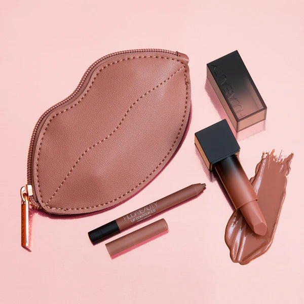 Huda Beauty - Mini Contour and Glow Lip Duo