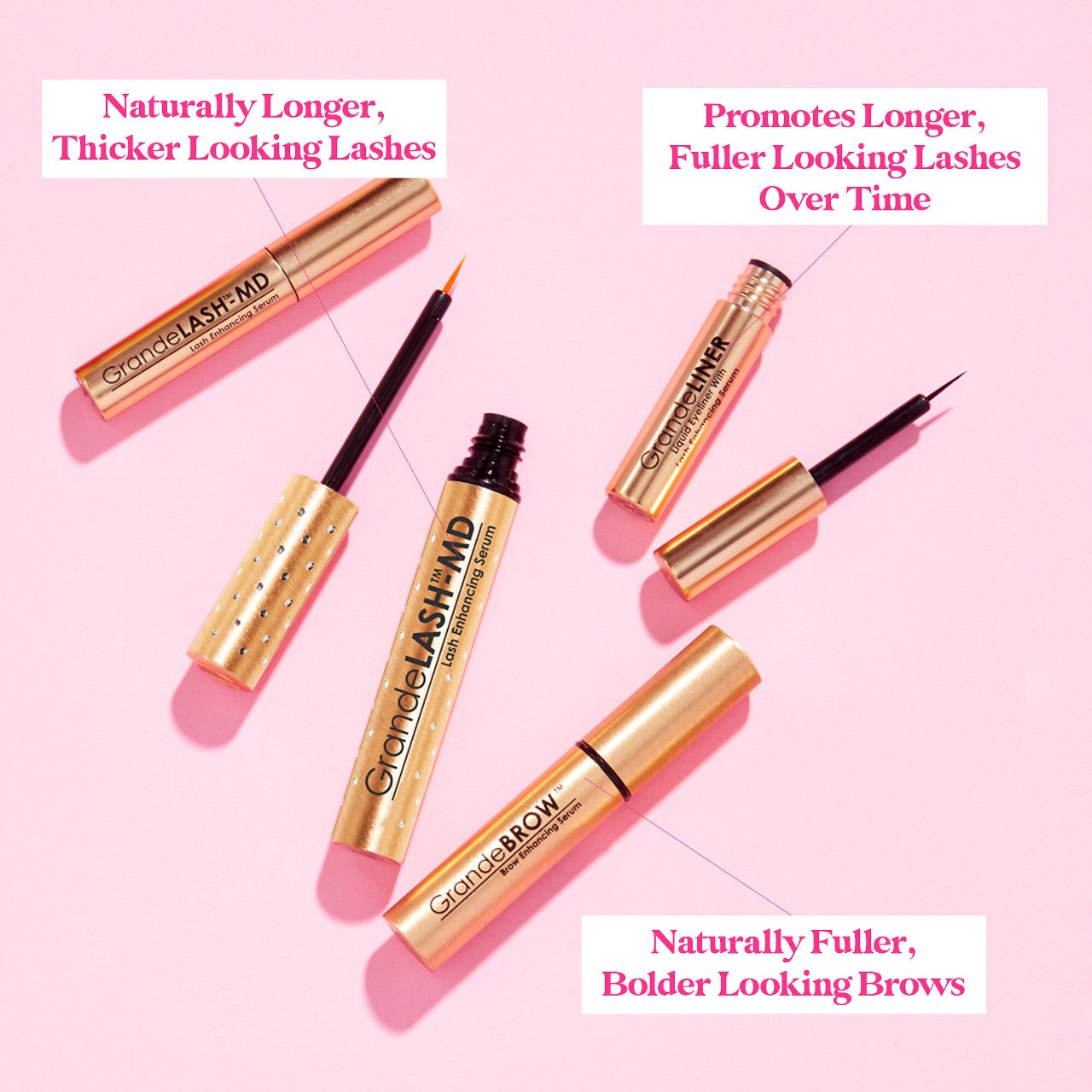 Grande Cosmetics - First Class Beauty Lash and Brow Set
