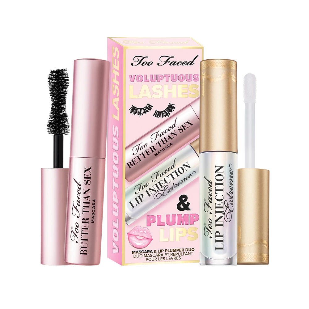 Too faced - voluptuous lashes & plump lips set