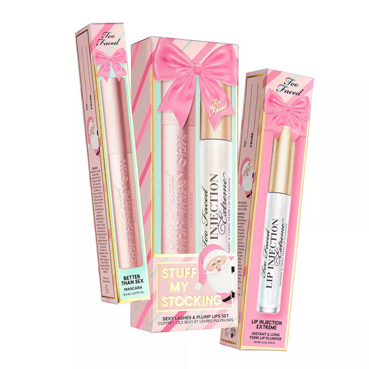 Too Faced - Stuff My Stocking Sexy Lashes & Plump Lips Full Size Set